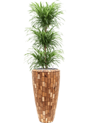 Pot facets partner marron