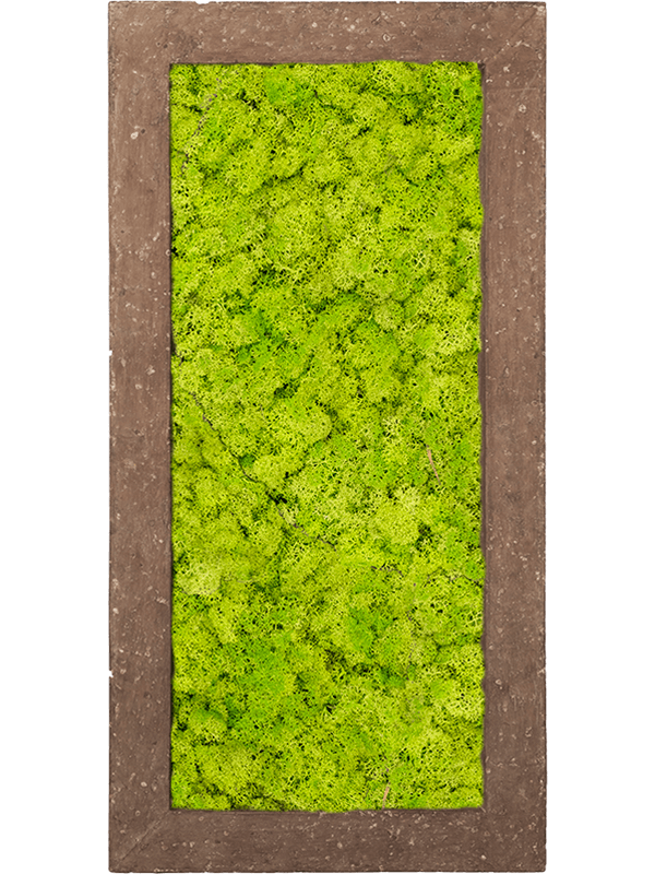 Tableau Polystone Rock 100% Lichen (Vert printemps)